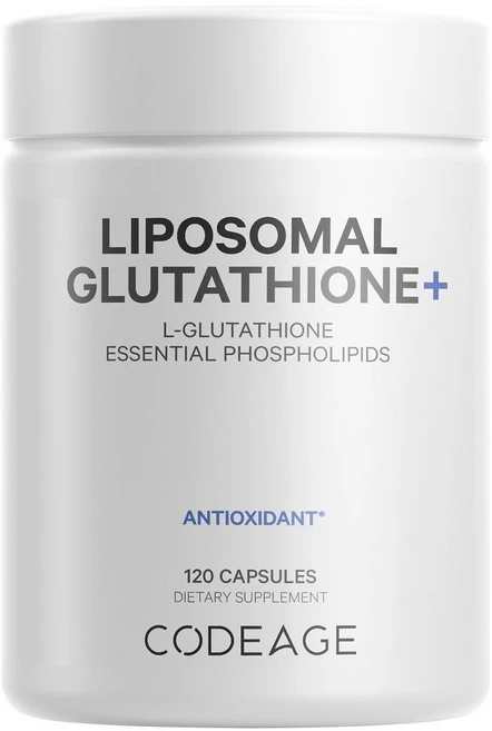 코드에이지 리포좀 글루타치온 안티옥시던트 캡슐 Codeage Liposomal Glutathione Antioxidant Capsules, 120정, 1개 - 쿠팡