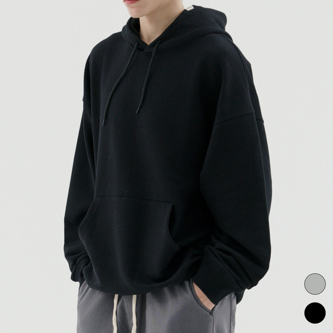 트래드클럽 베리 트레이닝 스웨트 오버 후드티 (2컬러 S~5XL)