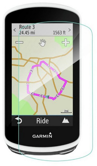 위드비 가민 엣지 1040 속도계 액정보호 강화유리 필름 방탄글라스 자전거용품, 1개