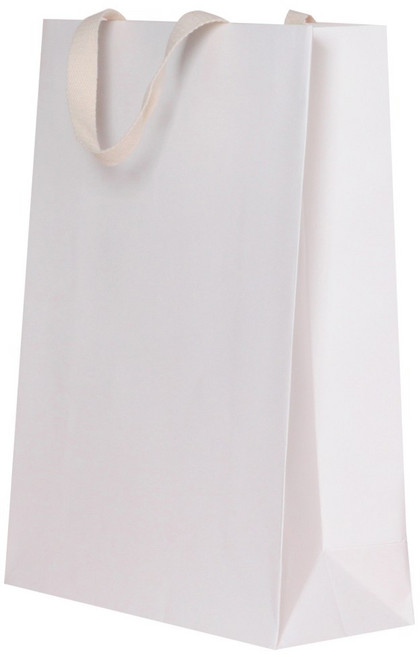 크루거브렌트 도톰 화이트 고급쇼핑백, (6)세로형 중 10개입 230*345*145mm