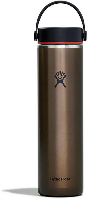하이드로 플라스크 트레일 시리즈 와이드 플렉스캡 보틀 710ml 서펜틴, 24 Oz, Obsidian