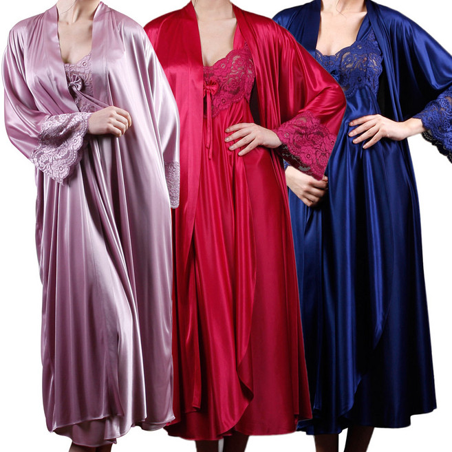 국산 슬립가운 로브 여자잠옷 골프가운 롱가운8702 98765432EA