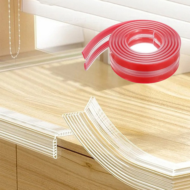 조아홈 투명 에어쿠션 모서리 보호대 18*18mm 3m, 1개