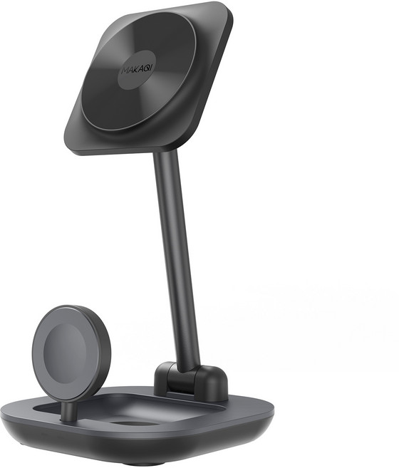 Panwest [PV-13] 3 in 1 맥세이프 무선 고속 충전기 갤럭시 아이폰 에어팟 워치 (C to C 케이블 어댑터 별도구매), 단품, 1개