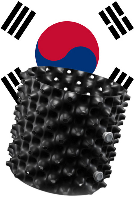 공장직발송 국산 에어포트화분 마술화분 금성화학 10묶음, 3리터(지름15cm-높이19cm), 1개, 그린