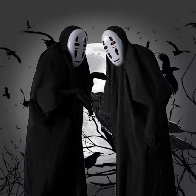 5시주문건 당일배송 가오나시 코스프레 할로윈 코스튬 의상 가면 장갑 세트 빠른배송