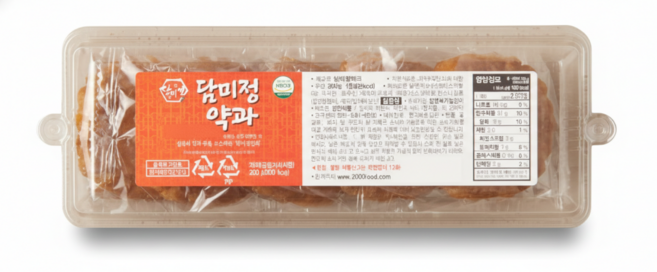 담미정 찹쌀 약과, 200g, 3개