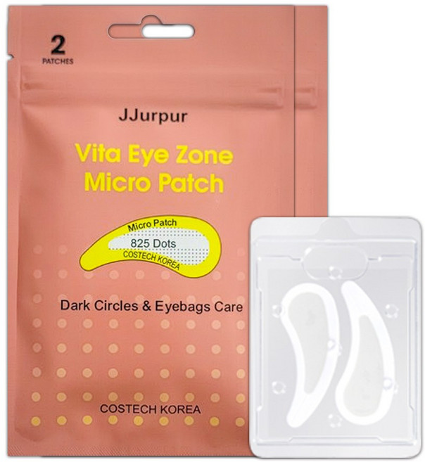 쯔르프르 비타 아이존 마이크로패치 1set 눈밑 미백 주름개선, 2개, 1개입