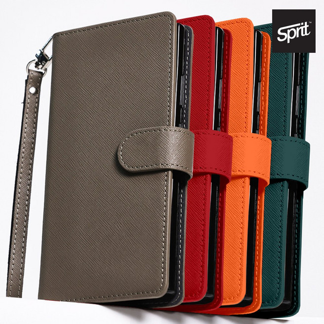 갤럭시S10 5G (G977) 스프릿 사피아노 천연 소가죽 케이스