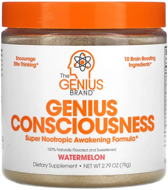 더지니어스브랜드 Genius 컨시어스니스 수박 79g, 4개 - 쿠팡