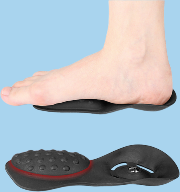 3초깔창 오다리 휜다리 x자다리 교정 신발 깔창, 4세트