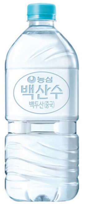 총 농심 백산수 무라벨 생수 1000 생수 유/무라벨랜덤발송 백산수 백산수 생수 학교, 1L, 1개