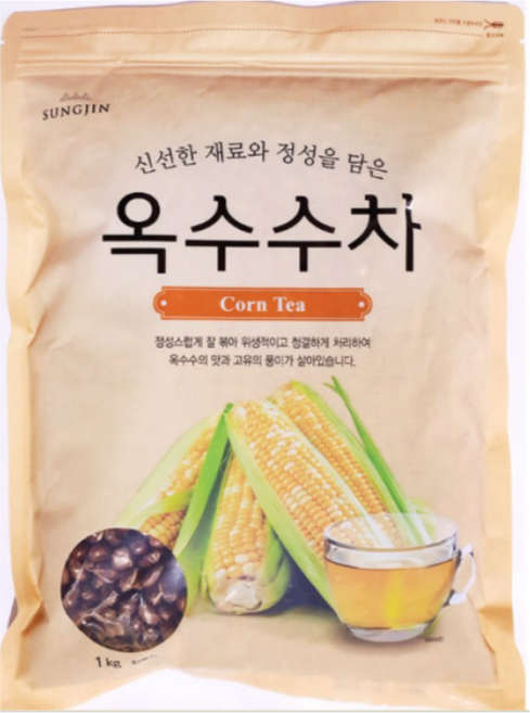 옥수수차 1KG 원형, 1개