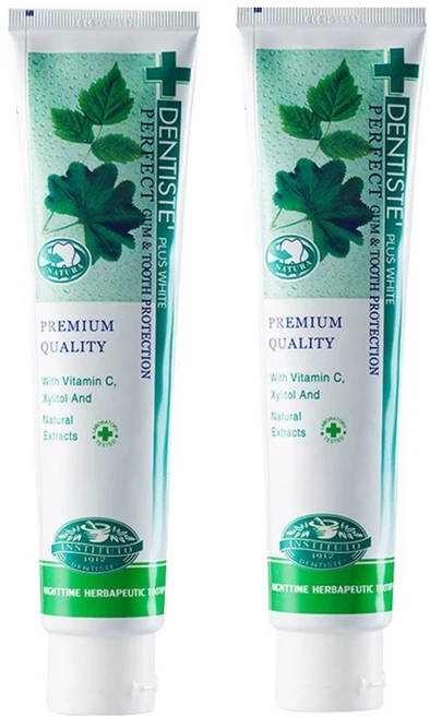 덴티스테 플러스 화이트 치약, 200g, 옵션선택, 2개 - 쿠팡