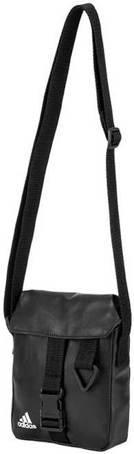 아디다스 HR9805 PU 에센셜 스몰 캐주얼 가방 학생 휴대폰 보조 미니백, s_sn_hr9805/FREE, 1개