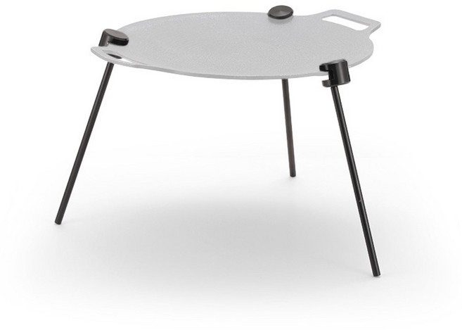 그리들받침대 솥투껑 거치대 캠핑 불판다리 그리들 삼발이, 1개