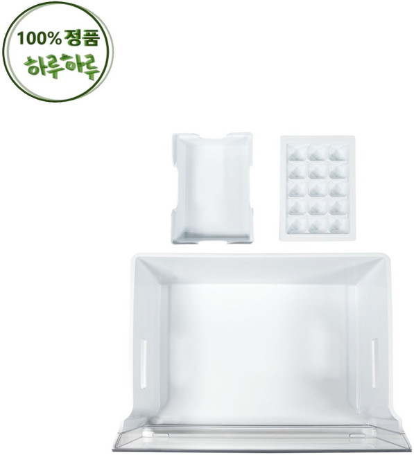 LG 정품 얼음 바구니 냉동실 바구니 세트 M300S M349SE Q342AAA133 M359SE Q343MEEF53 Q342GBB133, 1개, 불투명