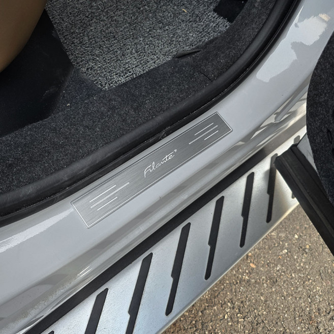 카벤더 2026 필랑트 도어스텝 커버 도어스커프 몰딩 튜닝 용품, 2열 도어스커프(2P)