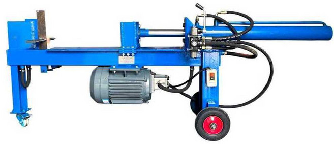 장작 패는 기계 유압식 땔감 쪼개는 드릴 유압 통나무, 1개, 표준 4.5kW 14톤 70cm