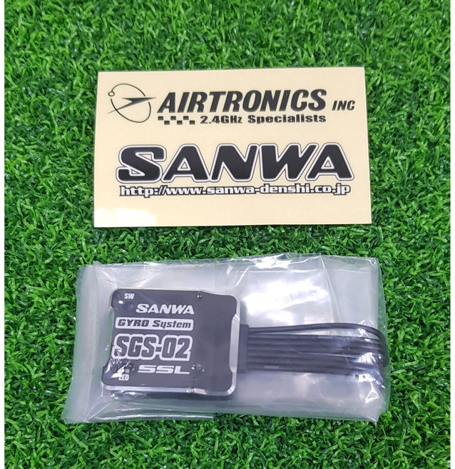 車車共和國 SANWA 三和 SGS-02 1/10 車用 陀螺儀 甩尾車專用, 1個