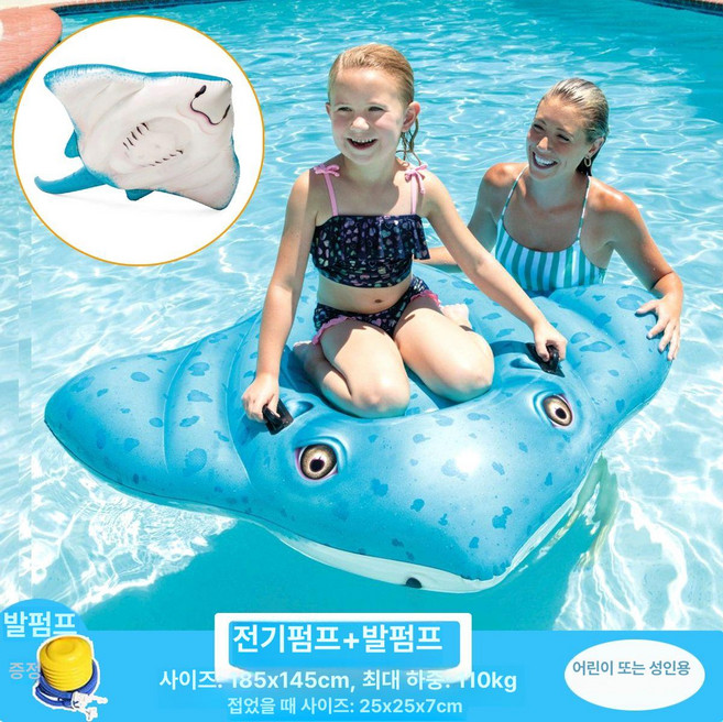 pinkri 물놀이튜브 물놀이 대형 수영장 암튜브 소형, 1개, 전기 리틀 스피어 성인 1kg