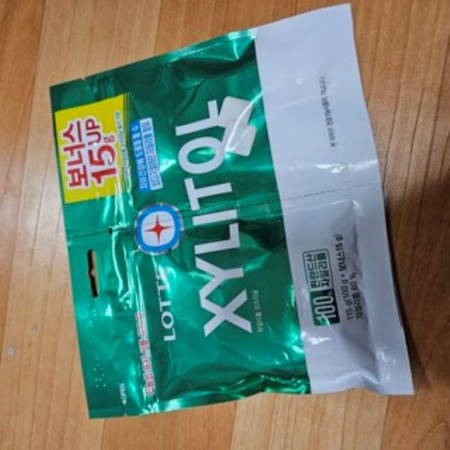 롯데자일리톨 오리지날 껌 리필, 115g, 7개