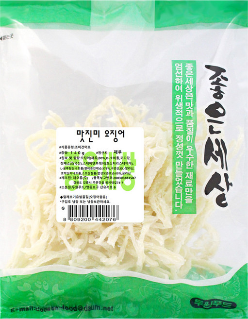 맛진미 오징어 [140g], 1개, 140g