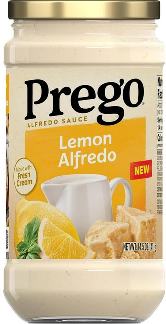 Prego 프레고 이탈리안 파스타 소스 레몬 알프레도 411g, 1개