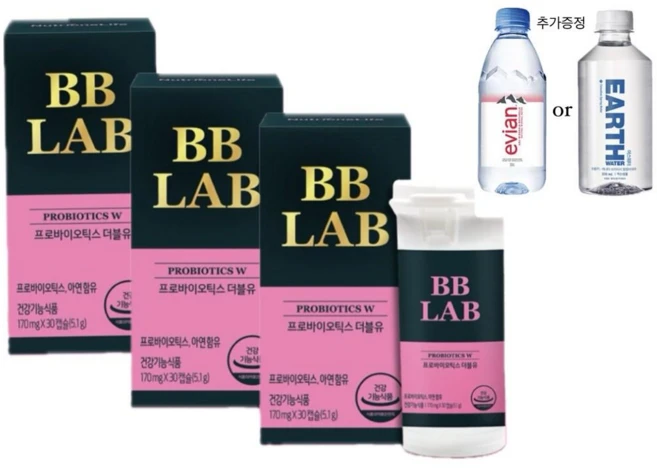 뉴트리원 고현정 비비랩 프로바이오틱스 더블유 W 질유래 여성유산균, 30정, 3개 - 쿠팡