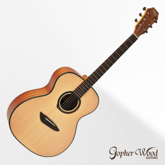 고퍼우드 G110 통기타 / OM바디 / 입문용 통기타, 1개, 네추럴 무광