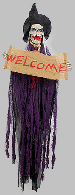 파티쇼 할로윈 대형 장식 웰컴 해골 마녀 귀신의집 남량특집 할로윈 파티 공포 호러 엽기 소품, 단품, 단품