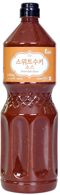 바로 스위트수키소스 2.1kg 1BOX(8EA) 쌀국수육수 튀김 월남쌈 삼겹살 샤브샤브, 8개