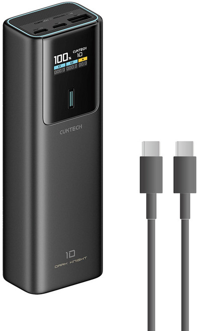 酷態科 PB150P 10號PLUS 行動電源 15000mAh 120W, 黑色,90天保固