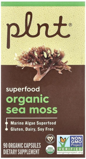 매우편하고 Plnt 유기농 바다 이끼 유기농 캡슐 90정 끝내주게잘나가는상품, 1개 - 쿠팡