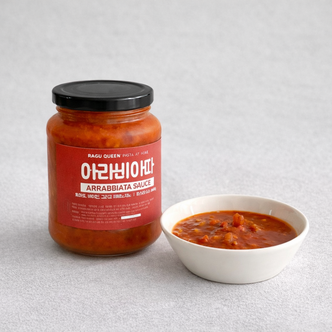 수제 아라비아따 토마토 파스타소스 캠핑요리, 1개, 460g