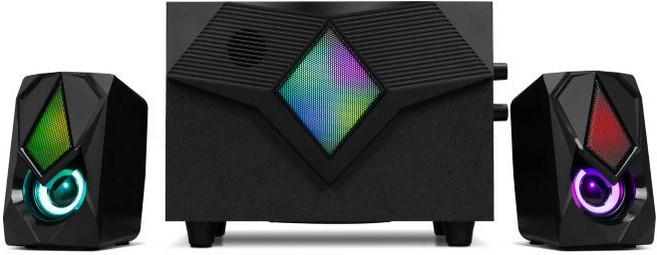 USB스피커 2.1채널 스피커 RGB G-GOON 우퍼 GS-4000, 상세페이지 참조, 1개