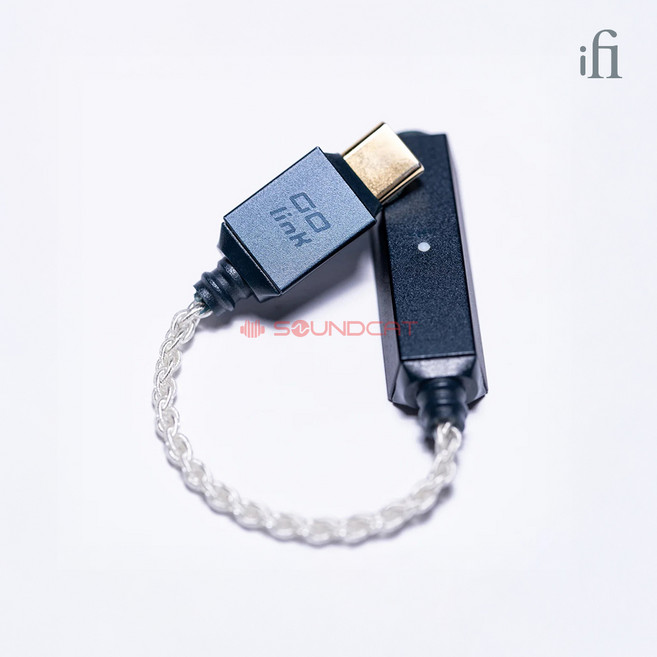 iFi Audio 아이파이오디오 고링크2 Go Link 2 이어폰 꼬다리 DAC, 단품