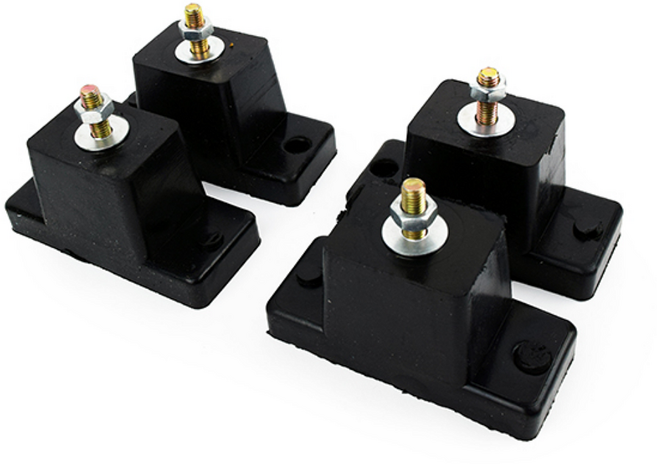 해피J보따리 에어컨 실외기 받침대 4p 1세트 진동 바닥소음방지 고정대