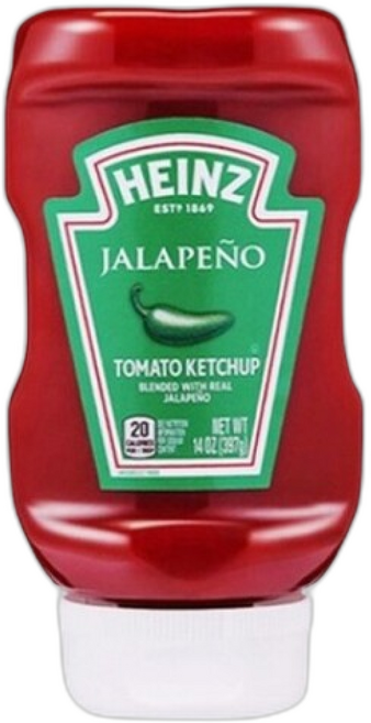 하인즈 할라피뇨 케찹, 2개, 397g