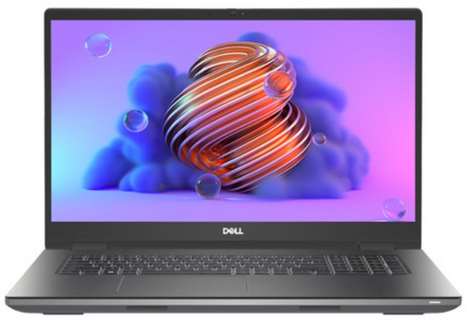 델 2022 프리시전 M7770 17.3 코어i9 인텔 12세대 RTX A5500, 그레이, 3TB, 32GB, WIN10 Pro, M7770-i9