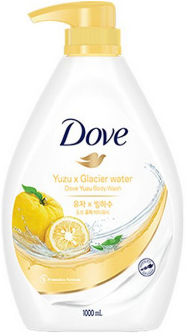도브 바디워시 유자 앤 빙하수, 도브 유자 바디워시 1L, 1개, 1L