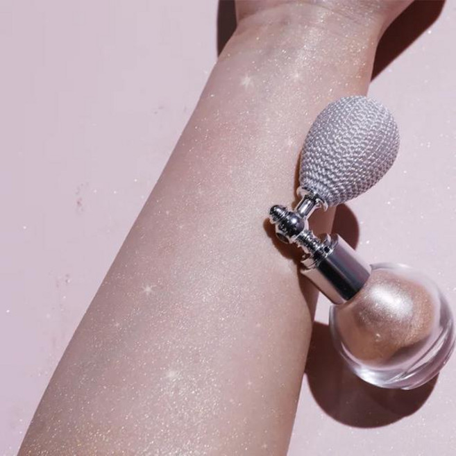 다크서클 컨실러 다이아몬드 샤이니 하이라이트 스프레이 방수 글로스 글리터 바디 파우더 페이셜 컨투어링 일루미네이터 메이크업 화장품, Rose Gold, 1개, 3.Rose Gold