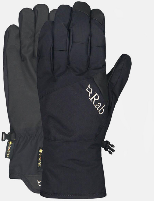 Rab 크레스타 GTX 글러브, 크레스타GTX글로브, Black/Black/XL, 1개