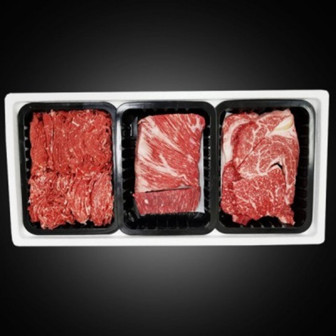 유자골 고흥한우 행복 한우선물세트(1.1kg), 1개