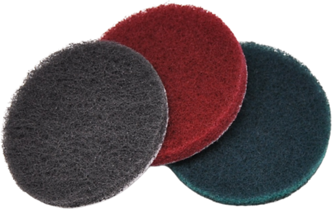 원형 벨크로 수세미 디스크 3인치 75mm, 600번(10장), 1개
