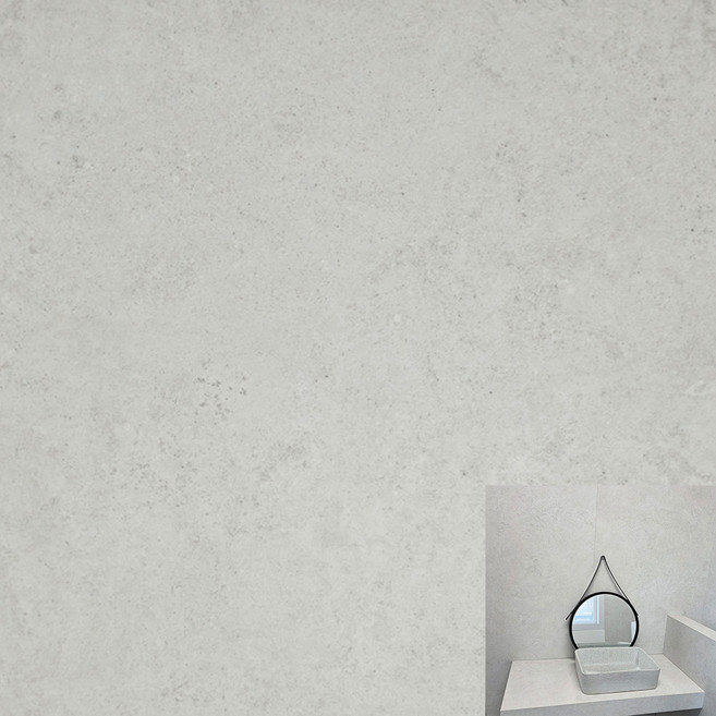 포담 방염항균단열방수친환경마감재 벽인테리어 하이디패널 900_600mm, 4개, 라임스톤화이트