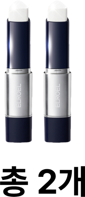 엘로엘 블랑 커버 크림 스틱 파운데이션 13g, 2개, 네이비