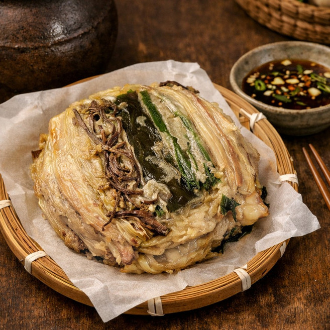 [당일조리] 엄마손맛 수제 메밀전 배추전 (200g X 3장), 600g, 1개