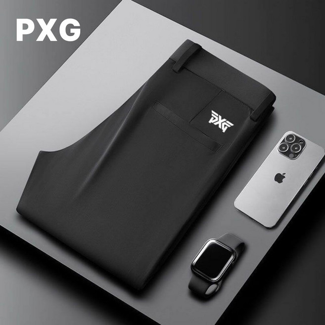 PXG 여름 골프 바지 남자 얇은 드레이프 캐주얼 통기성 드라이 스판 팬츠 남자 남성골프의류 골프패션