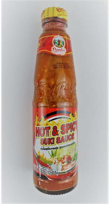 태국 판타이 핫 앤 스파이시 수끼소스 / Thai Pantai HOT & Spicy Suki Sauce, 342g, 1개